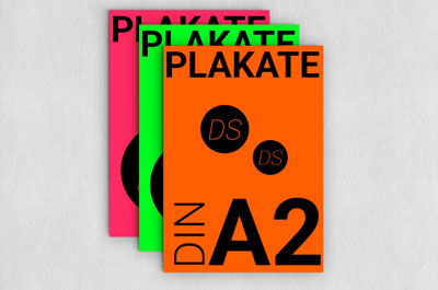 Plakat DIN A2 Neon 
